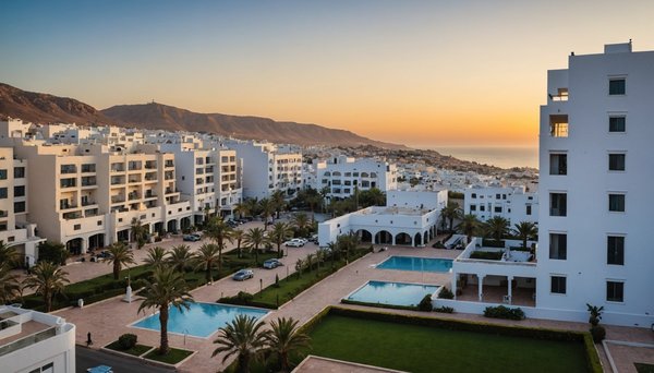 Les quartiers les plus prisés pour une location à Agadir : avantages et inconvénients